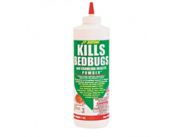 JT Eaton 203 Kills Bedbugs Powder Puffer Bottle - 7 oz