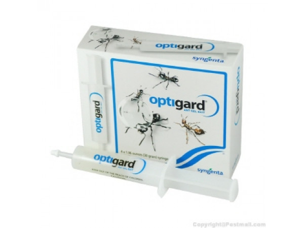Optigard Ant Gel Bait – 4 x 30 gram syringes per box - 1 plunger