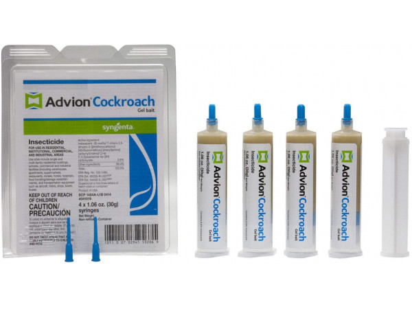 Advion Roach Gel Bait - 30gram 4 x Syringes per Box