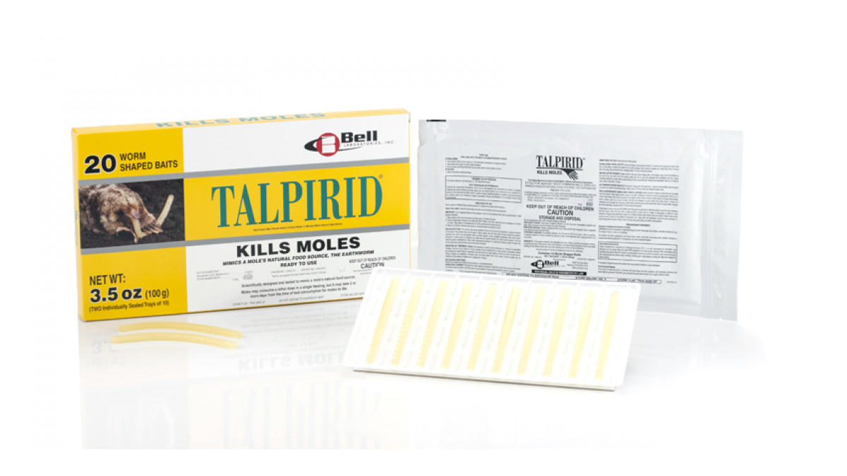 Talpirid Mole Bait (20 per box) bell