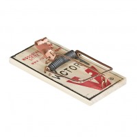 Victor M040 Metal Pedal Mouse Trap - 72 Traps/Case