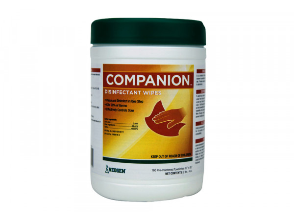 COMPANION™ Disinfectant Wipes