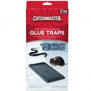 Catchmaster 48R Rat Glue Trays with Hercules Putty (24 x 2 boards - 48 total case)