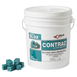 Contrac All-Weather Blox Rodenticde – 18 lb Pail