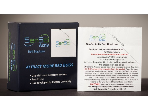 SenSci Activ Bed Bug Lure - 12 per box