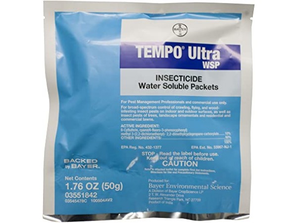 Tempo Ultra WSP Insecticide 50 gram Packet (8x)