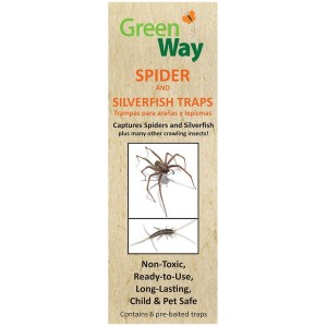 Greenway Spider and Silverfish Trap - 6 Pack
