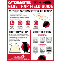 Catchmaster 72MAX Econo Peanut Butter Scented Mouse Glue Boards -72 boards per box