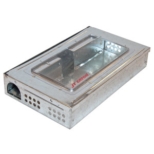 JT Eaton 420CL Repeaters Mouse Trap - Clear Lid Devices - 12 traps per case