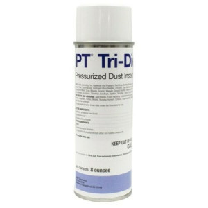PT Tri-Die Pressurized Silica Pyrethrum Dust 8oz Can