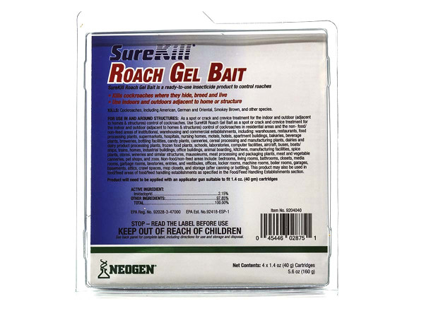 SureKill Roach Gel Bait (4 x 40gm) 