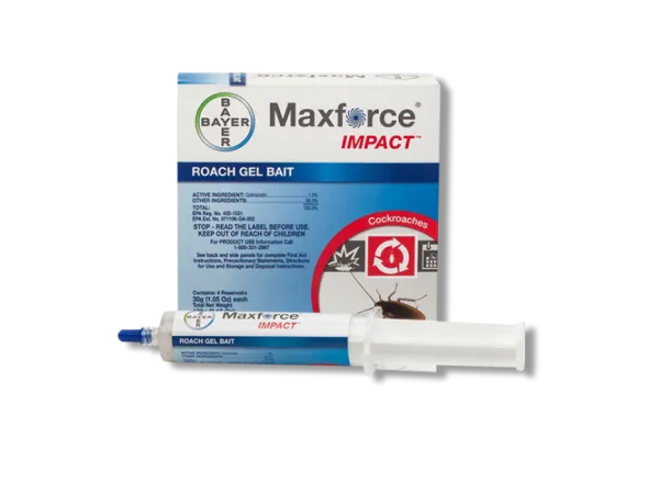Maxforce Impact Roach Gel Bait – 30 gram Reservoir Clothianidin Maxforce Impact Roach Gel Bait – 30 gram Reservoir Clothianidin