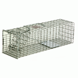 Safeguard 50450 Squirrel Cage Trap 18" x 5" x 5" - Front Release