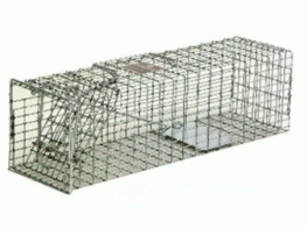 Safeguard 50450 Squirrel Cage Trap 18" x 5" x 5" - Front Release