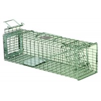 Safeguard Standard Cage Trap #52818 - Squirrels, Rats - Rear Door, Slide Release Back